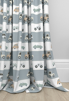 Brum Brum, Petrol - Made to Measure Curtains